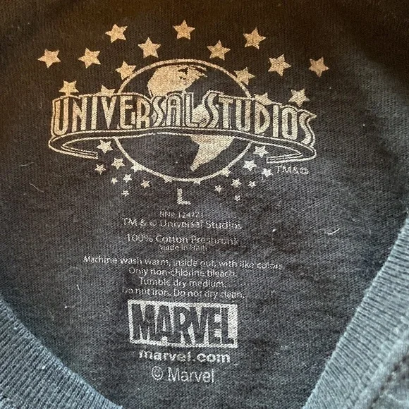 Men’s Universal Studios Thor available black T-shirt in size L - Picture 4 of 4